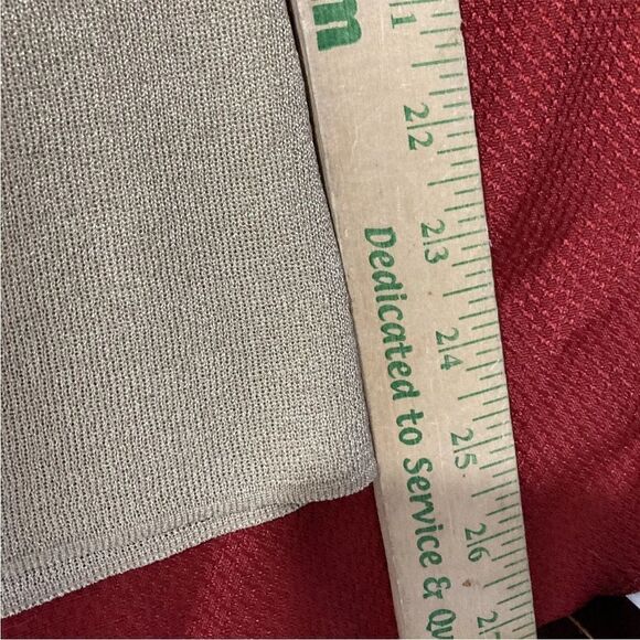 Vtg‎ 90s Y2K Escada Gold Glitter Tie Front Top Skirt Suit Metallic 34 S US 4 6 - Picture 6 of 10